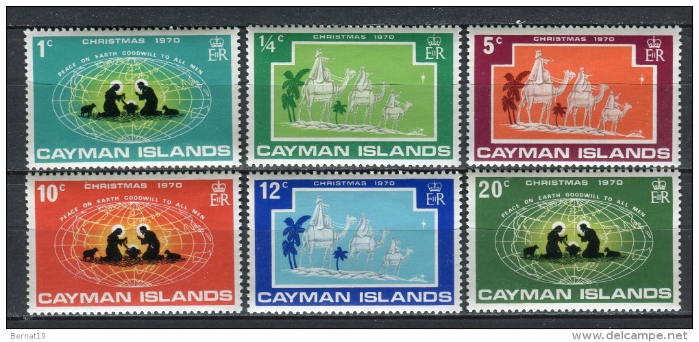 Cayman Islands 1970. Yvert 279-84 ** MNH. - Cayman Islands