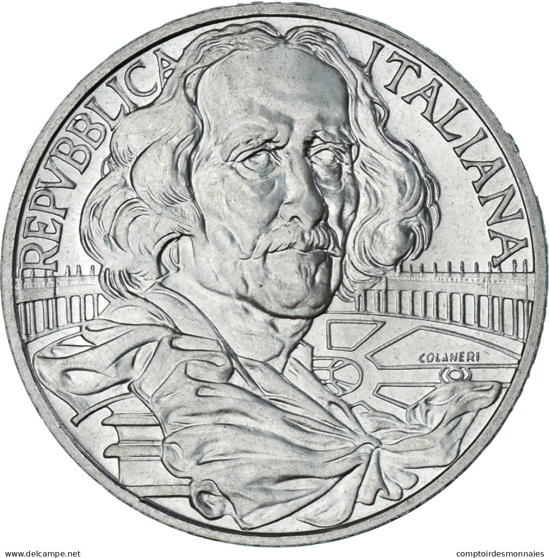 Monnaie, Italie, 1000 Lire, 1998, Rome, 400ème Anniversaire De La Naissance De - Conmemorativas