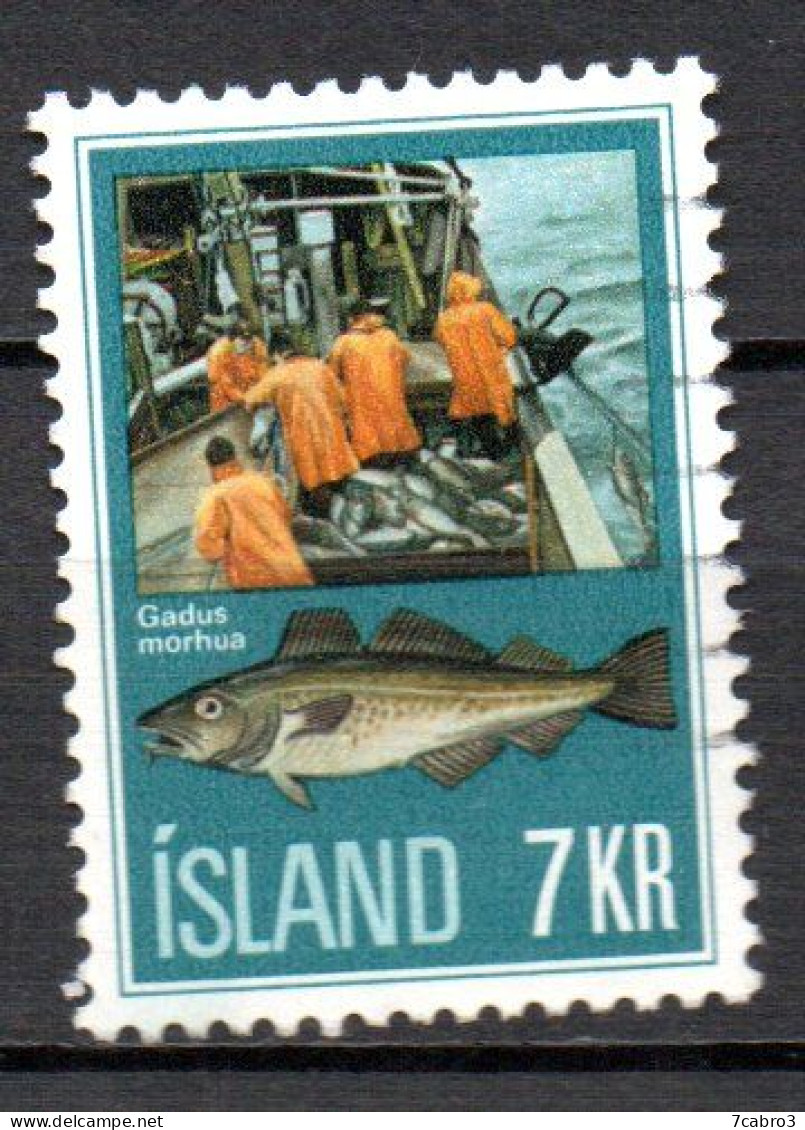 Islande Y&T  N° 411  Mi N° 458 * Oblitéré - Used Stamps