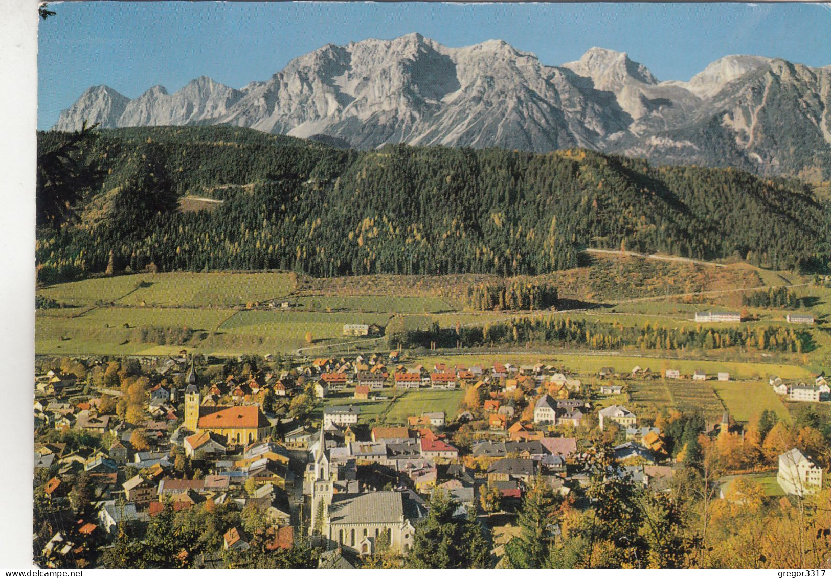 D801) Sommerfrische SCHLADMING -mit Dachsteingebirge - Hoher Dachstein - 1962 - Schladming