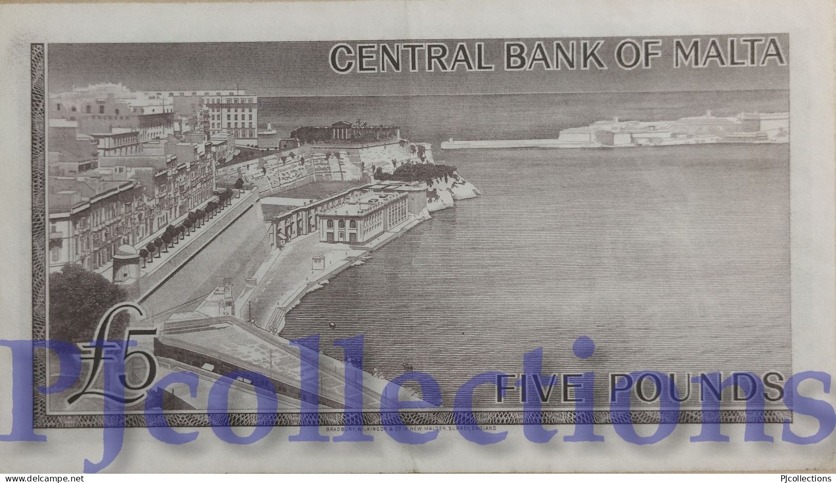 MALTA 5 POUNDS 1968 PICK 30a AU- - Malta