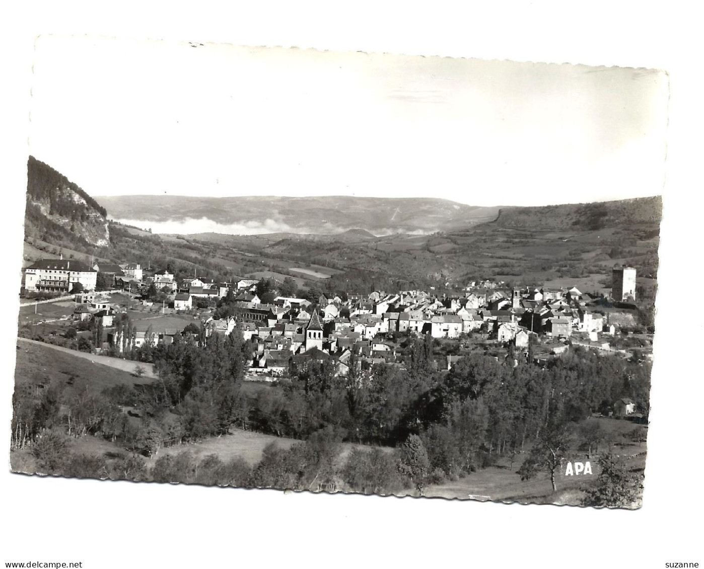 CHANAC - Vue Générale Prise Au Tournant Des Vals - N°612 APA POUX - Chanac