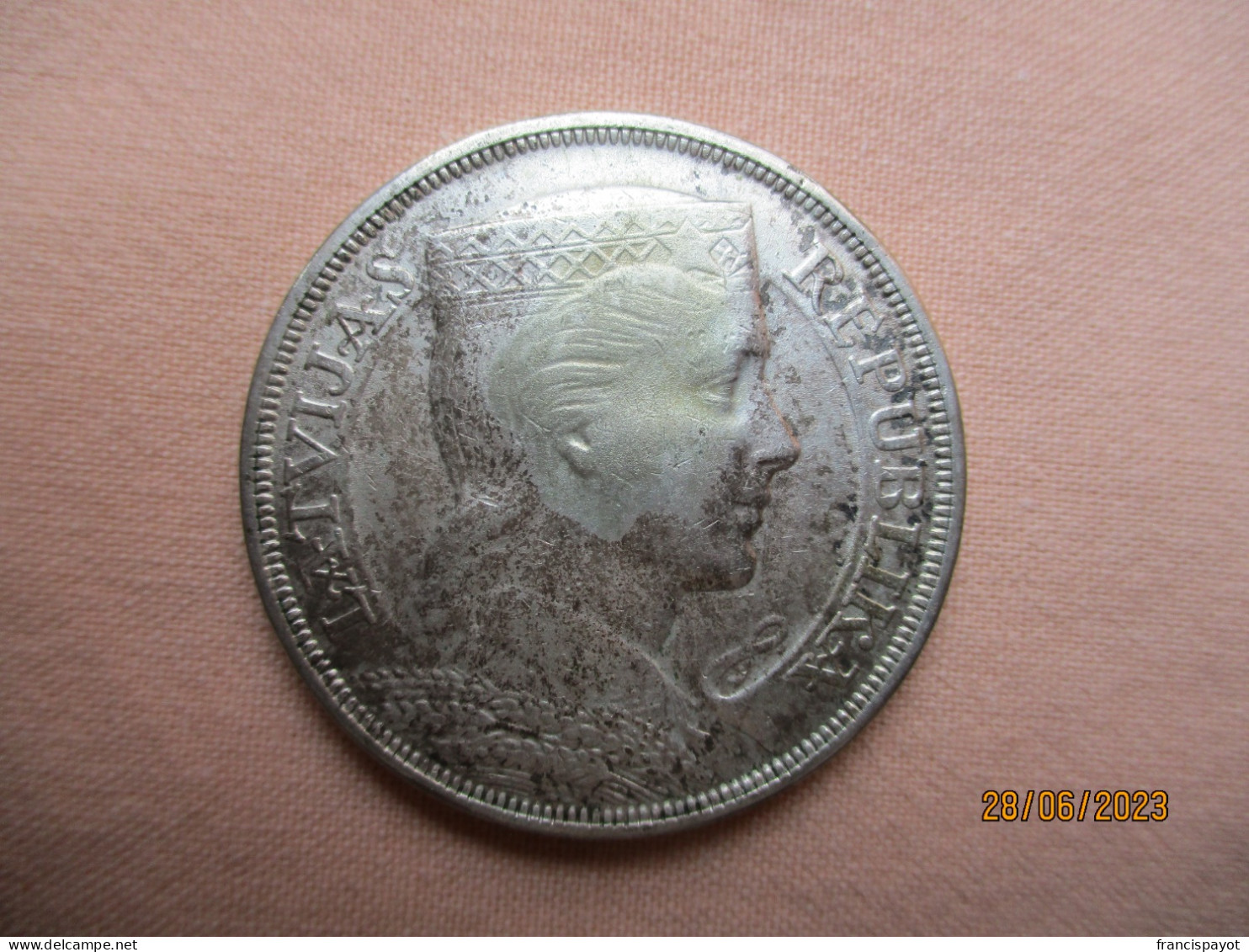 Latvia: 5 Lati 1931 - Lettonie