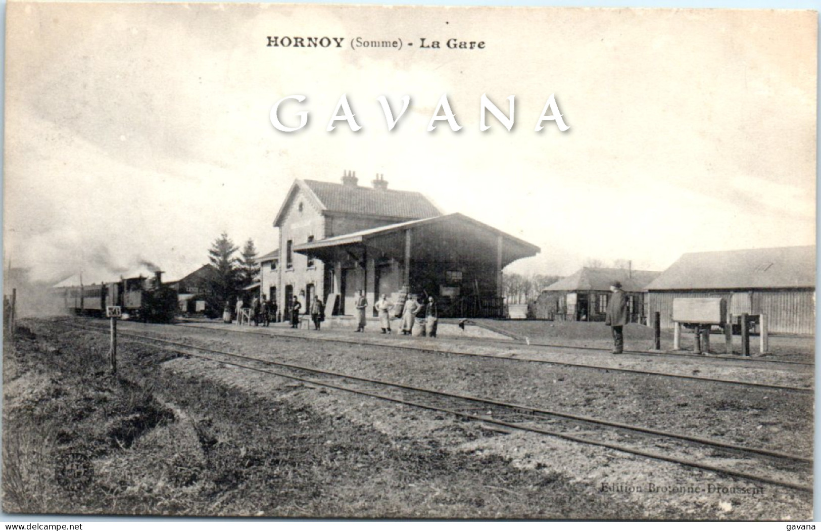 80 HORNOY - La Gare  - Hornoy Le Bourg