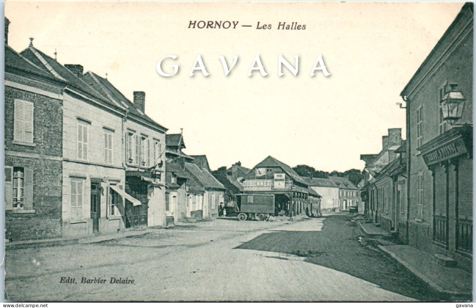 80 HORNOY - Les Halles - Hornoy Le Bourg