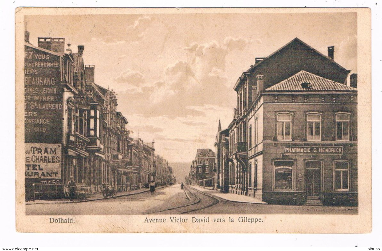 B-9539   DOLHAIN : Avenue Victor David Vers La Gileppe - Limbourg