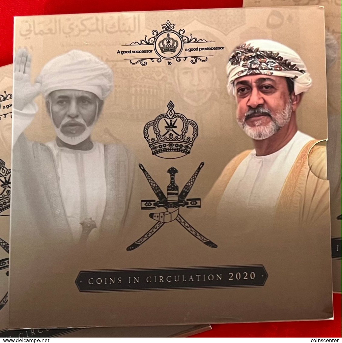 Oman Set Of 4 Coins: 5 - 50 Baisa 2020 "Sultan Haitham" BU - Oman