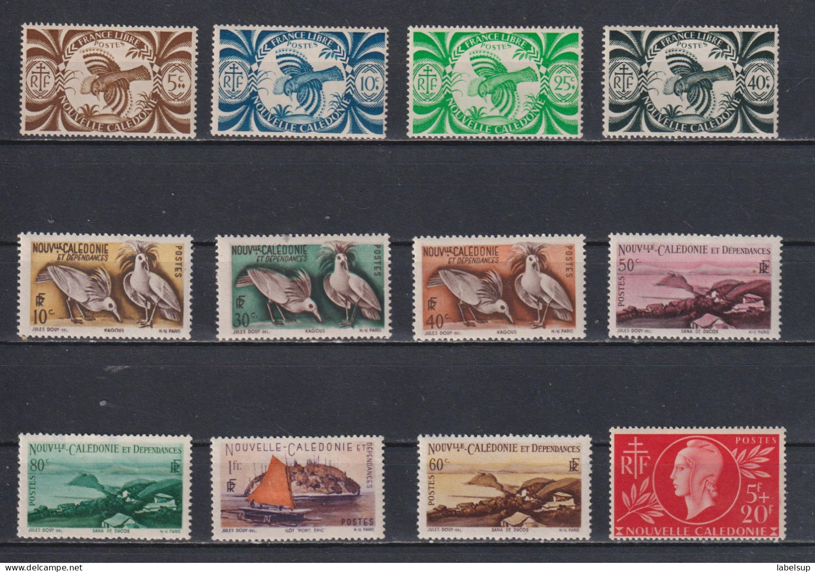 Lot De Timbres Neufs* De Nouvelle Calédonie Divers N° MH - Verzamelingen & Reeksen