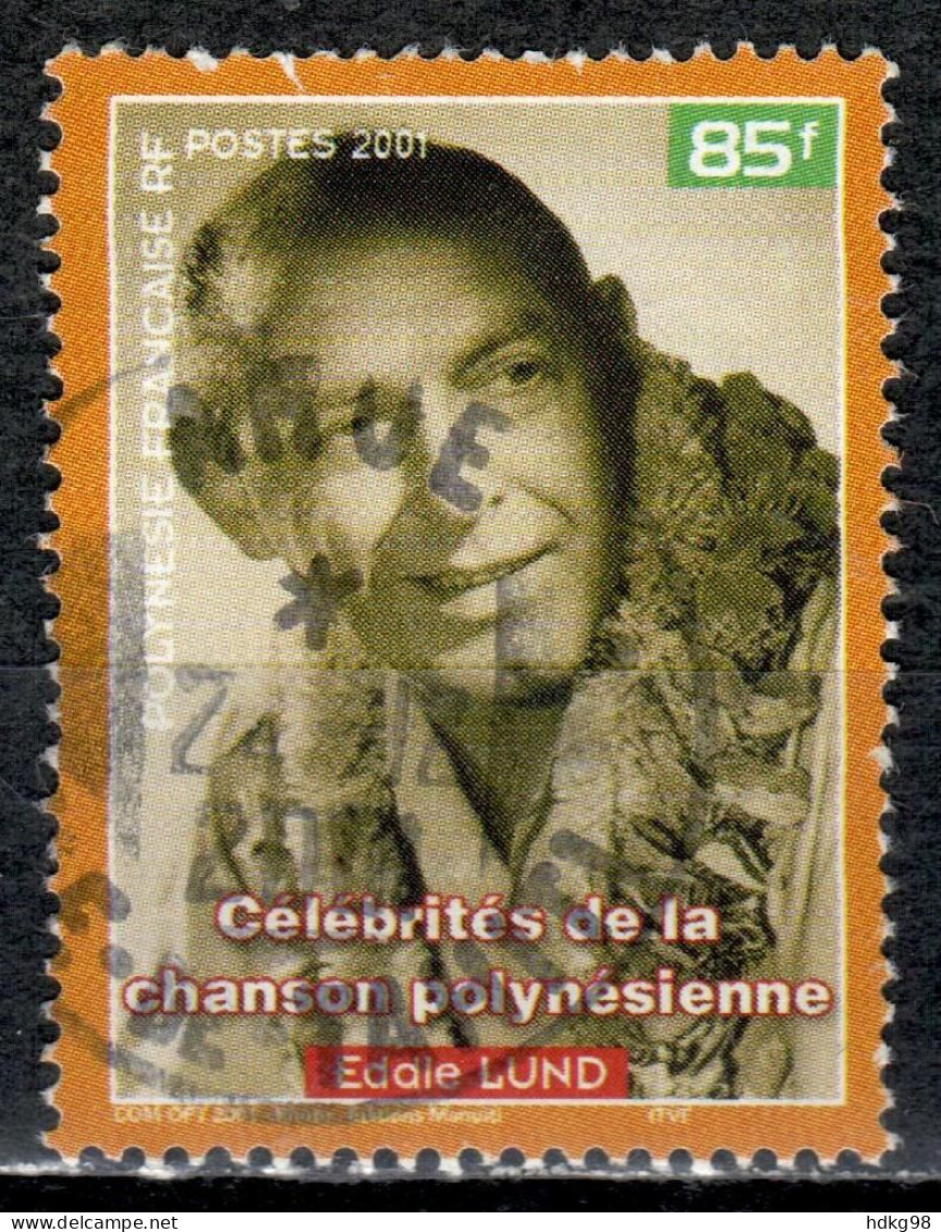 F P+ Polynesien 2001 Mi 839 Lund - Used Stamps