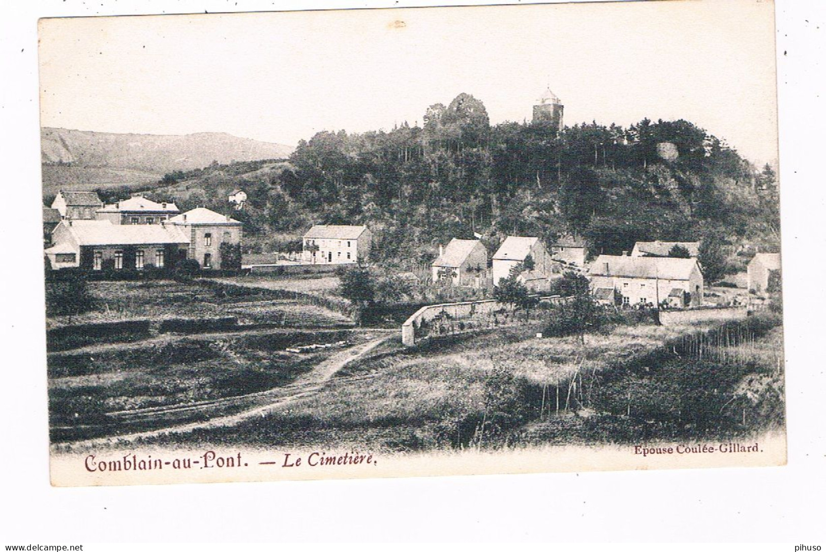 B-9548   COMBLAIN-au-PONT : Le Cimetiere - Comblain-au-Pont