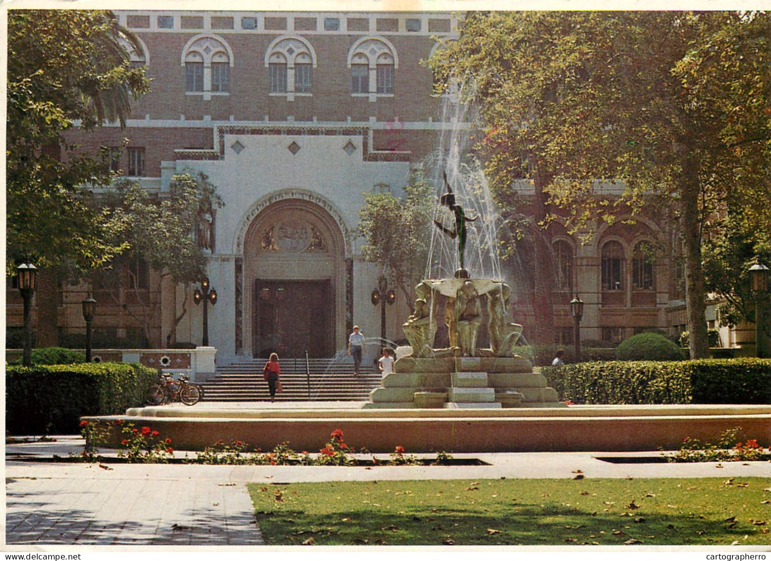 Postcard USA CA California Los Angeles University Of Southern California 1986 - Los Angeles