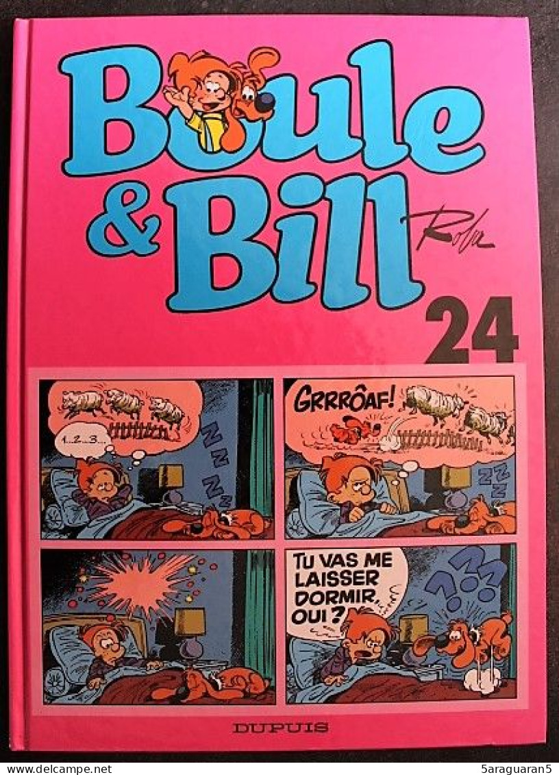 BD BOULE ET BILL - Edition Actuelle 24 - Rééd. 2001 - Boule Et Bill