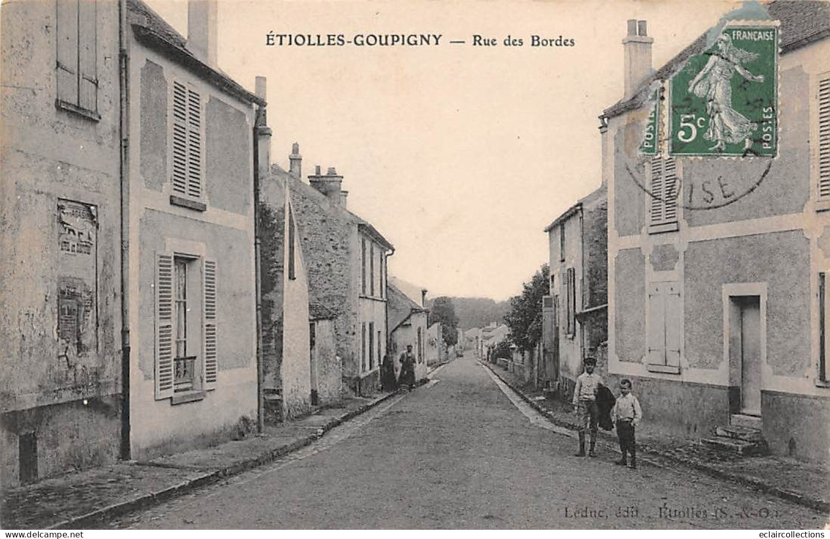 Etiolle Goupigny           91         La Rue Des Bordes            (voir Scan) - Andere & Zonder Classificatie