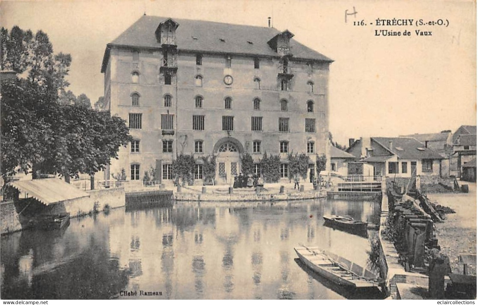 Etréchy          91         L'Usine De Vaux               (voir Scan) - Etrechy