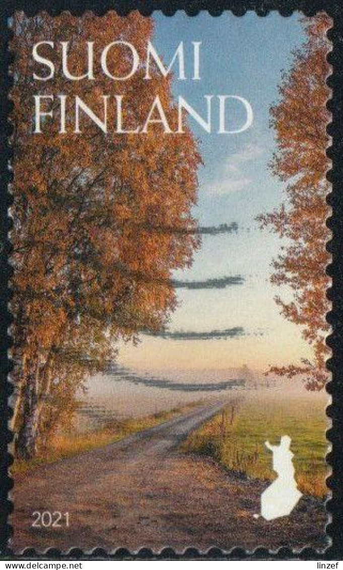 Finlande 2021 Yv. N°2720 - Paysages D'automne - Route Et Brume - Oblitéré - Oblitérés