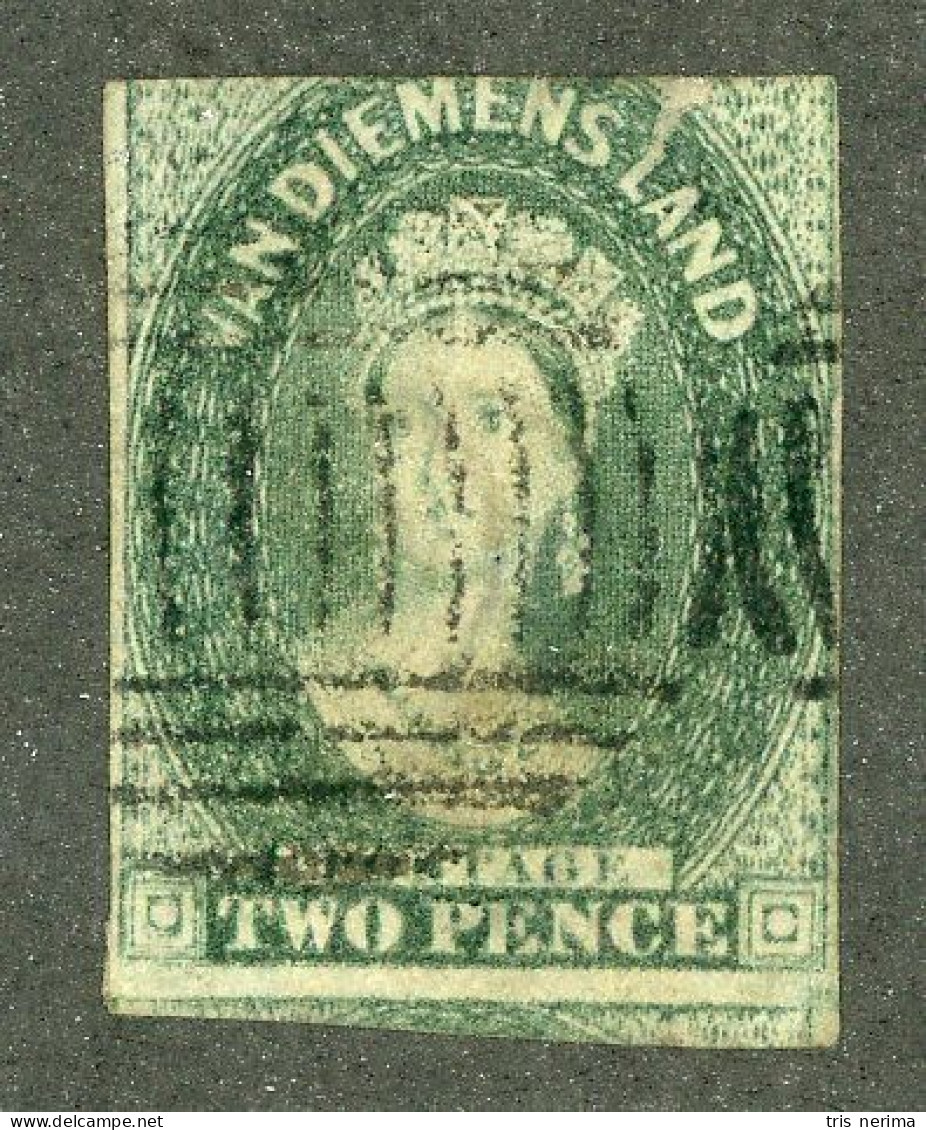 5045 BCx Tasmania 1857 Scott 12a Used (Lower Bids 20% Off) - Used Stamps