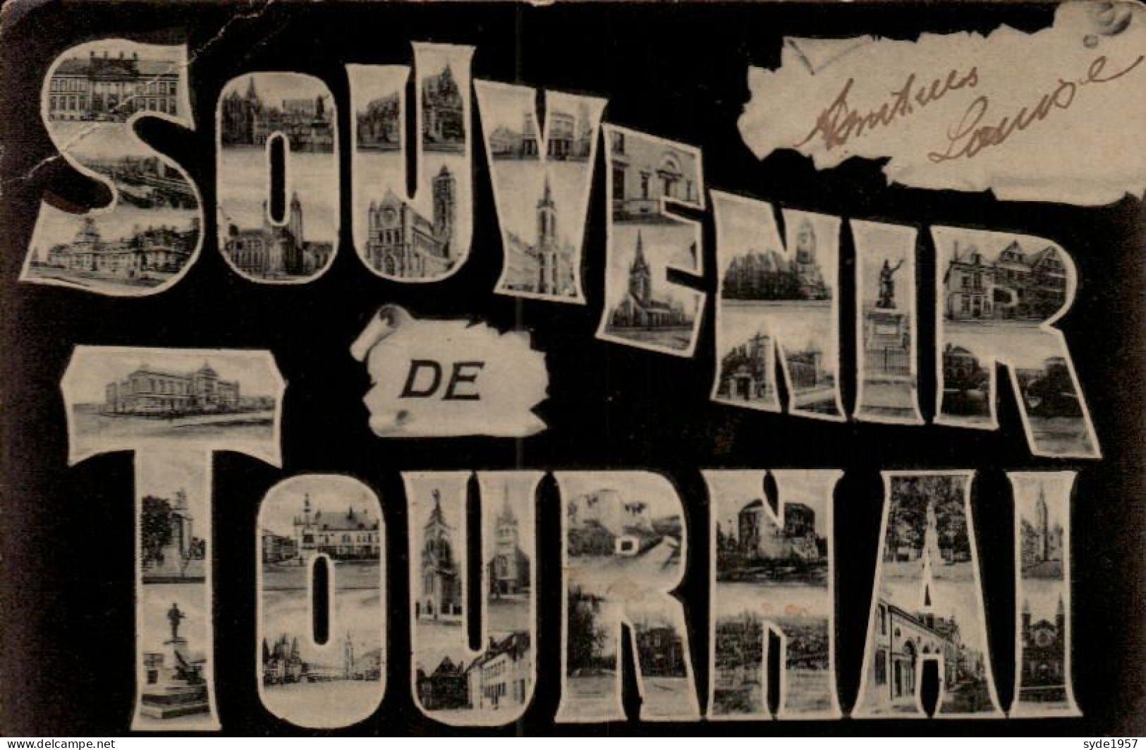 Tournai Souvenir De Tournai -1906 - Doornik