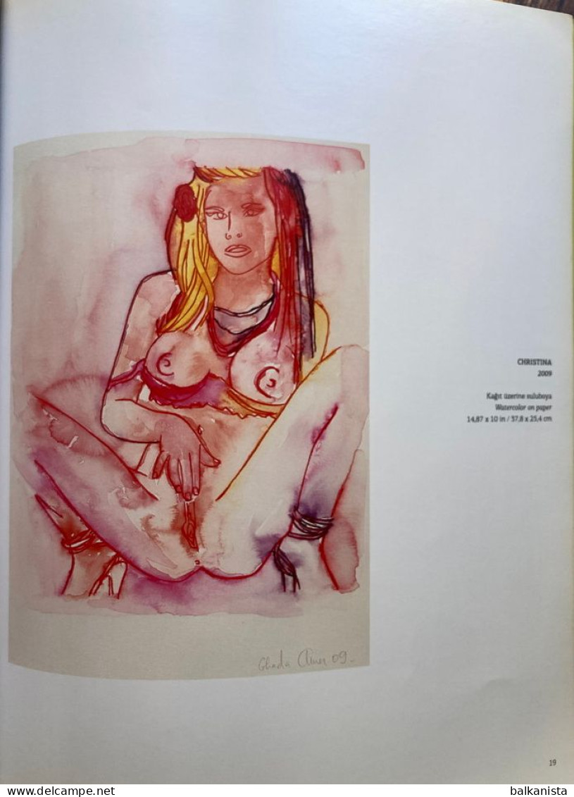 Ghada Amer Failing Shahrazad Painting Exhibition Catalog 2009 Istanbul - Lesbian