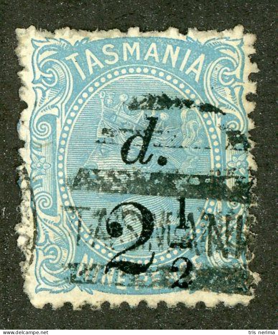 5070 BCx Tasmania 1891 Scott 74 Used (Lower Bids 20% Off) - Oblitérés