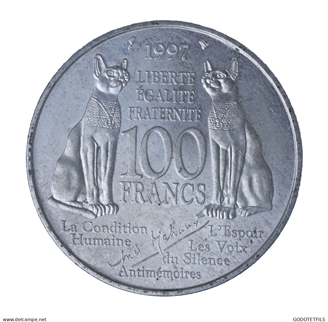 100 Francs Commémorative André Malraux-1997 - 100 Francs