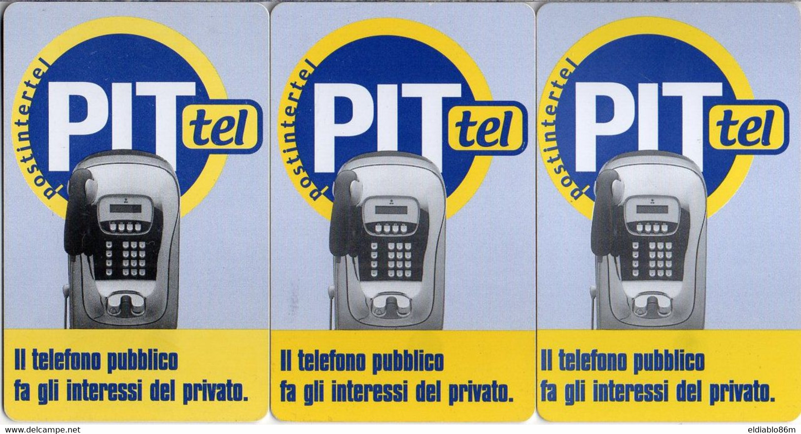 ITALY - CHIP CARD - USI SPECIALI - PIT POSTINTERTEL - 3000/5000/10000L. - 9020/22 - Tests & Servizi