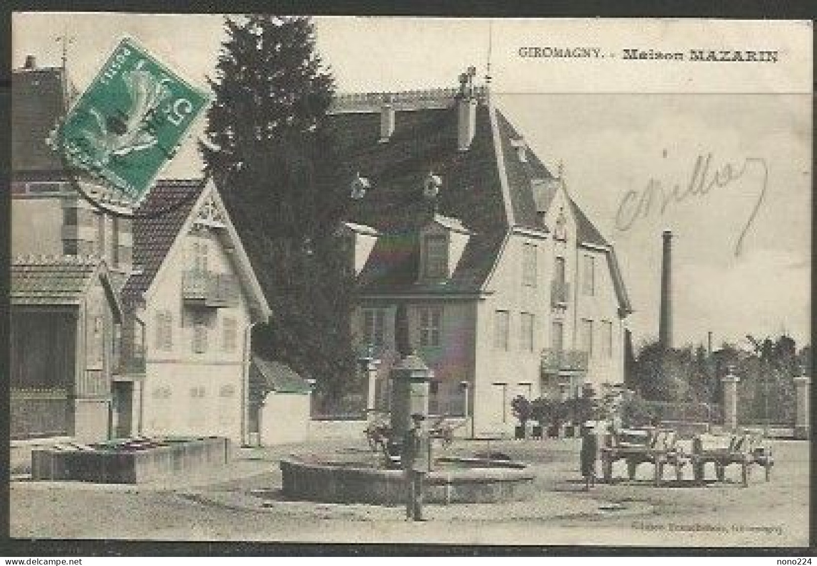 Carte P De 1910 ( Giromagny / Maison Mazarin ) - Franche-Comté