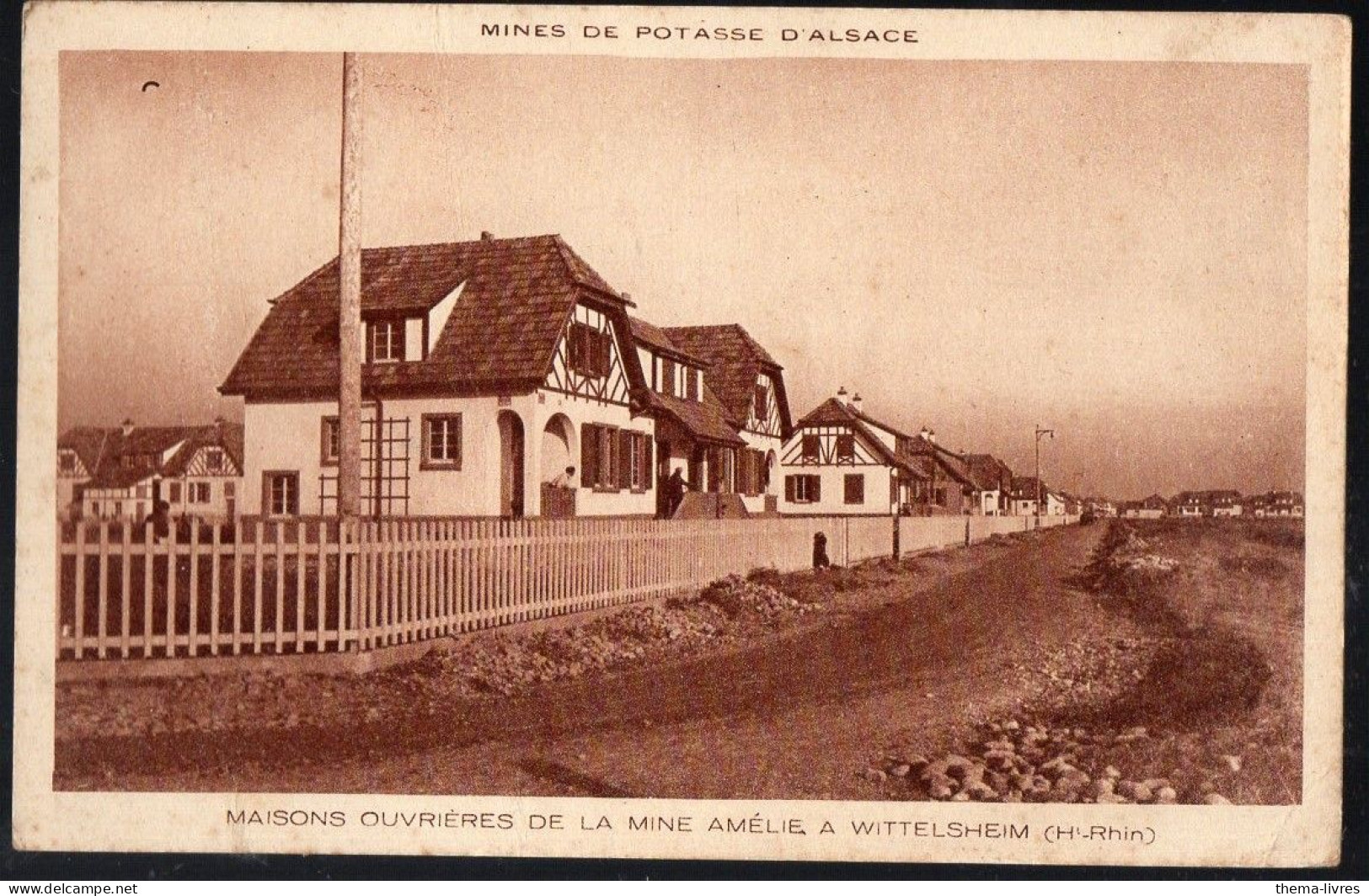 Wittelsheim (68) Maisons Ouvrières  De La Mine De Potasse ..(PPP43099) - Wittenheim