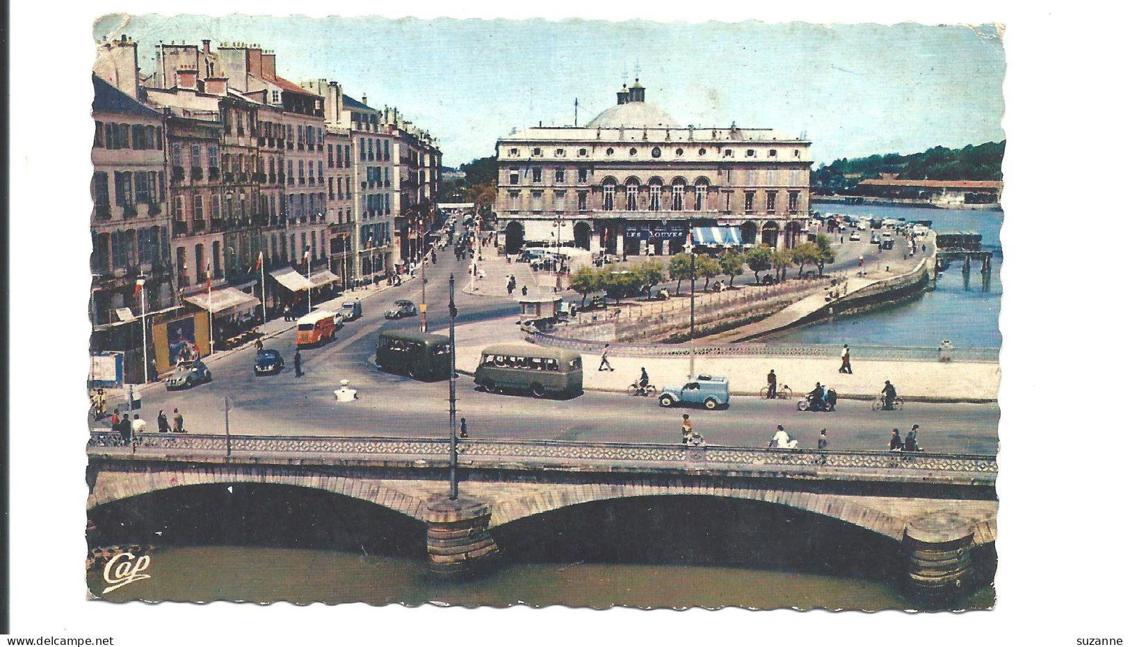 BAYONNE - Quartier De L'Hôtel De Ville - AUTOBUS - N°1157 C.A.P. - Boucau