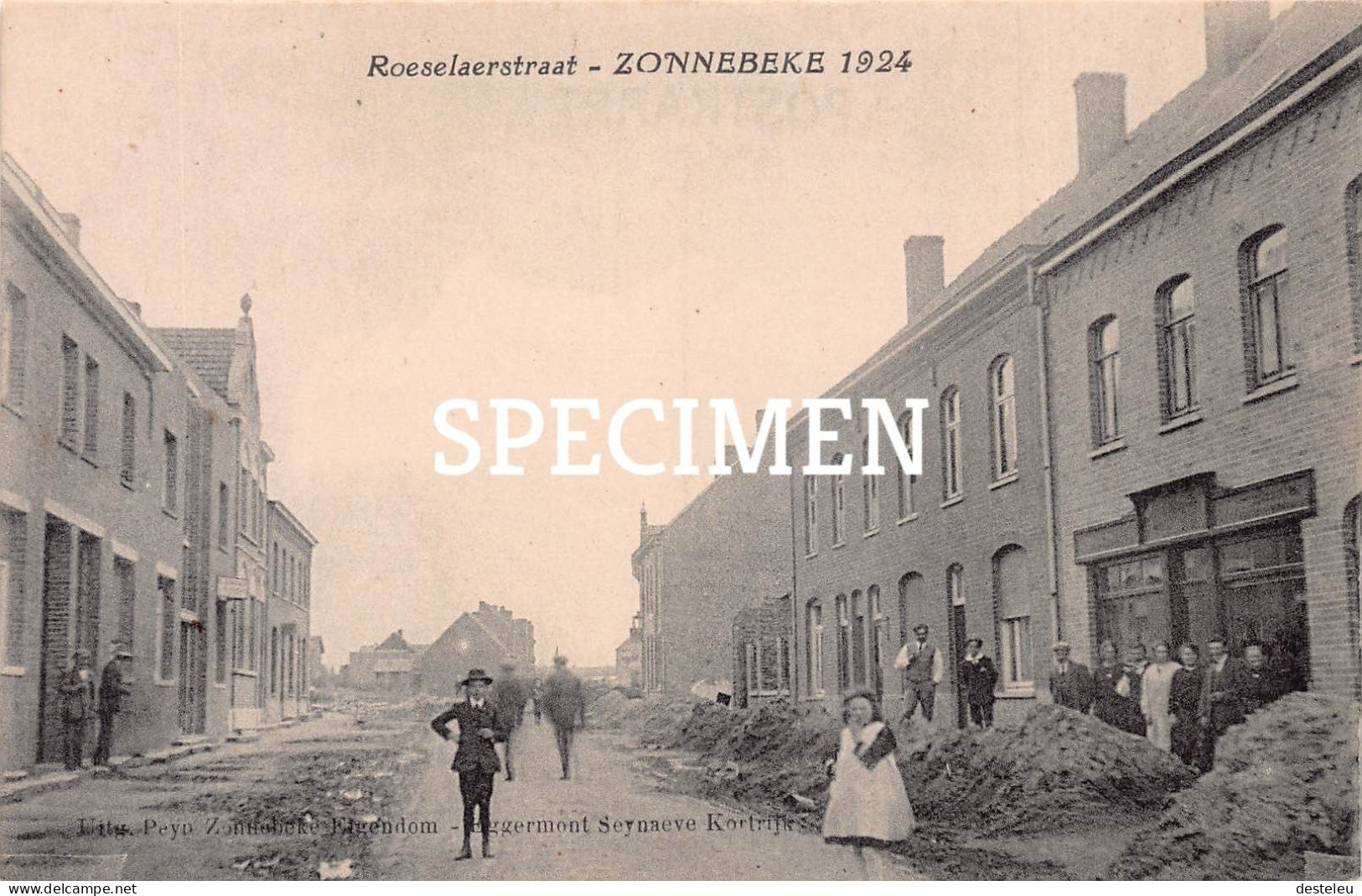 Roeselarestraat 1924 - Zonnebeke - Zonnebeke