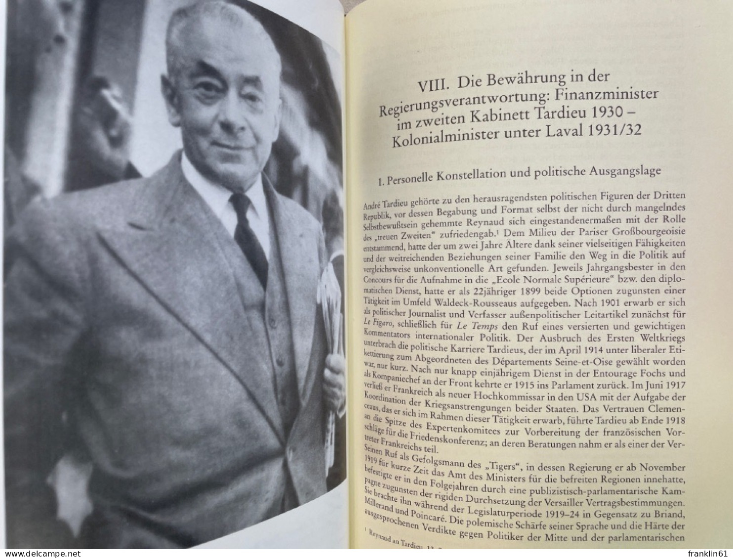 Paul Reynaud (1878 - 1966) : biographische Studien zum Liberalismus in Frankreich.