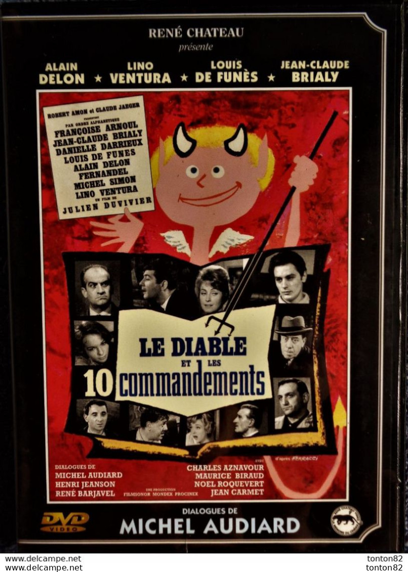 Le Diable Et Les 10 Commandements - De Funès - Ventura - Delon - Brialy - Aznavour - Biraud - Carmet - Roquevert ... - Comédie