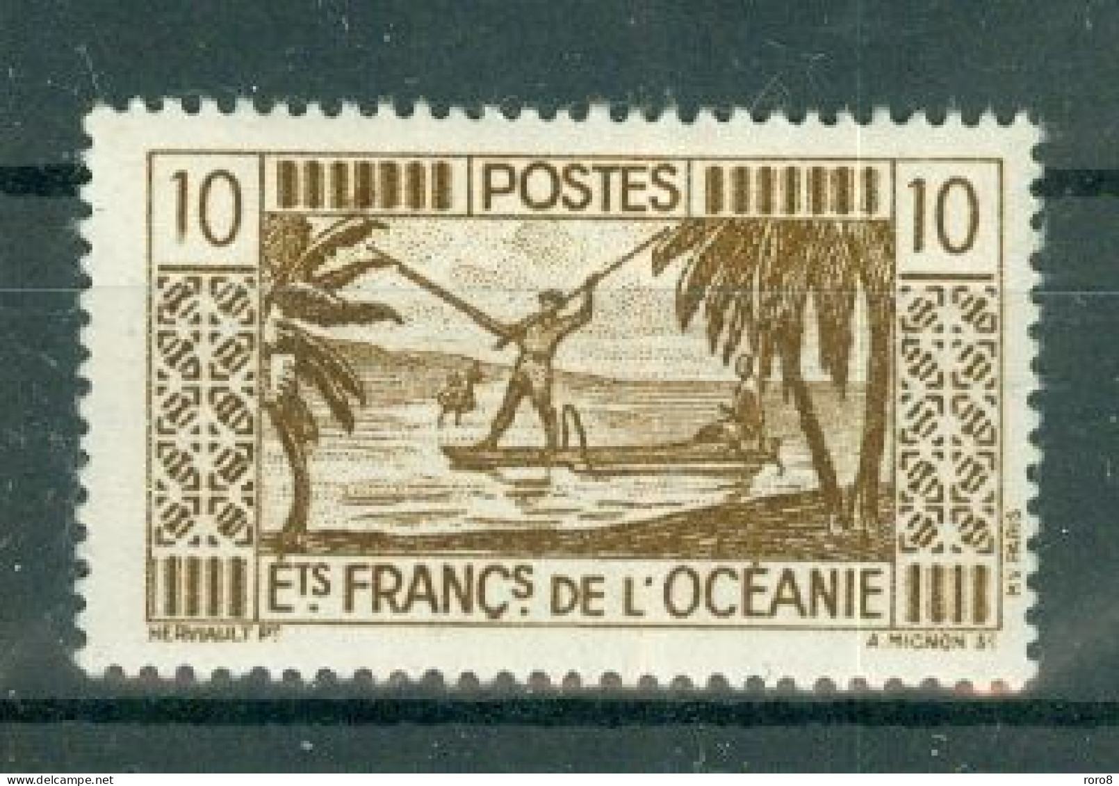 Ets FRANCAIS De L'OCEANIE - N°150* MH Trace De Charnière - SCAN DU VERSO. Types De 1934-39 Sans R.F. - Sonstige - Ozeanien