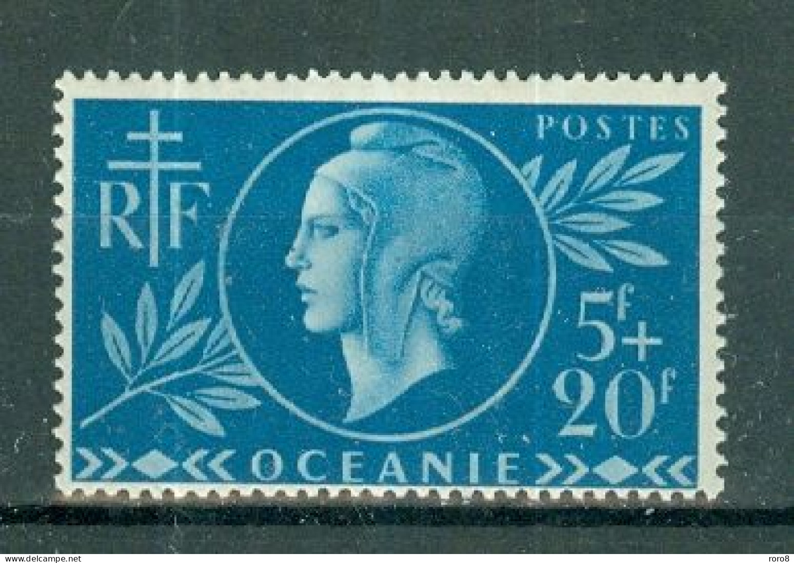 Ets FRANCAIS De L'OCEANIE - N°171* MH Trace De Charnière - SCAN DU VERSO. Entraide Française. - Oceania (Other)