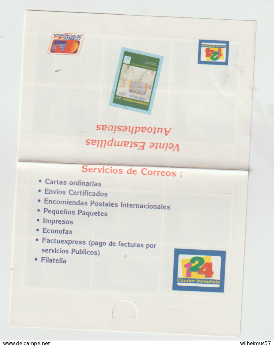 Nicaragua 1997 Stampbooklet Plan Internacional MNH - Nicaragua