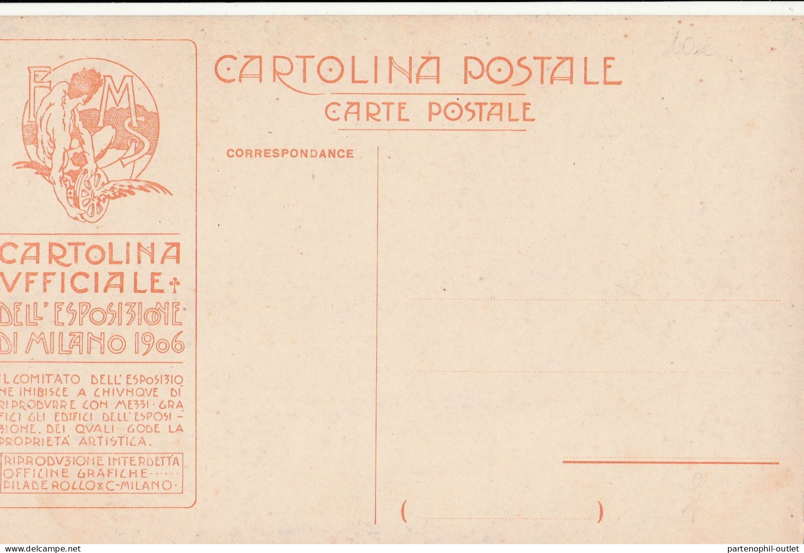 Cartolina  - Postcard /  Non Viaggiata - Unsent  /  Milano 1906 -  Architettura - Demonstrationen