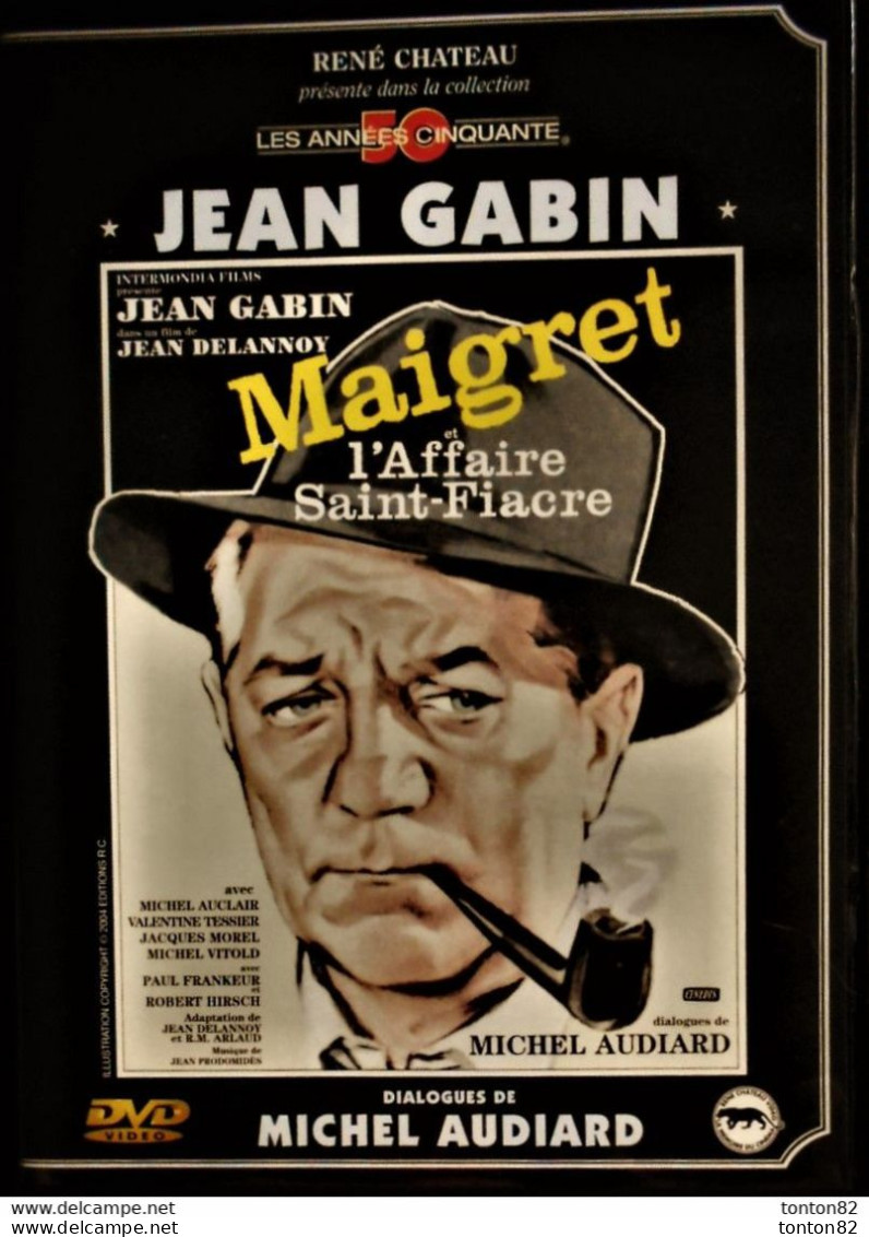 MAIGRET ( Jean Gabin ) - L'affaire Saint-Fiacre . - Crime