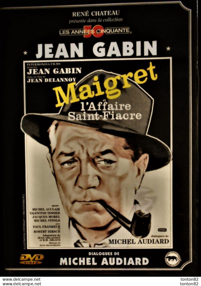 MAIGRET ( Jean Gabin ) - L'affaire Saint-Fiacre . - Policiers
