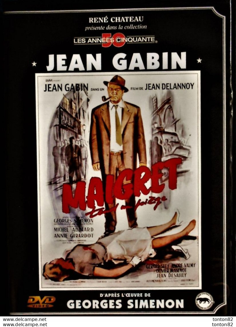 MAIGRET ( Jean Gabin ) - Maigret Tend Un Piège - Avec Annie Girardot . - Politie & Thriller