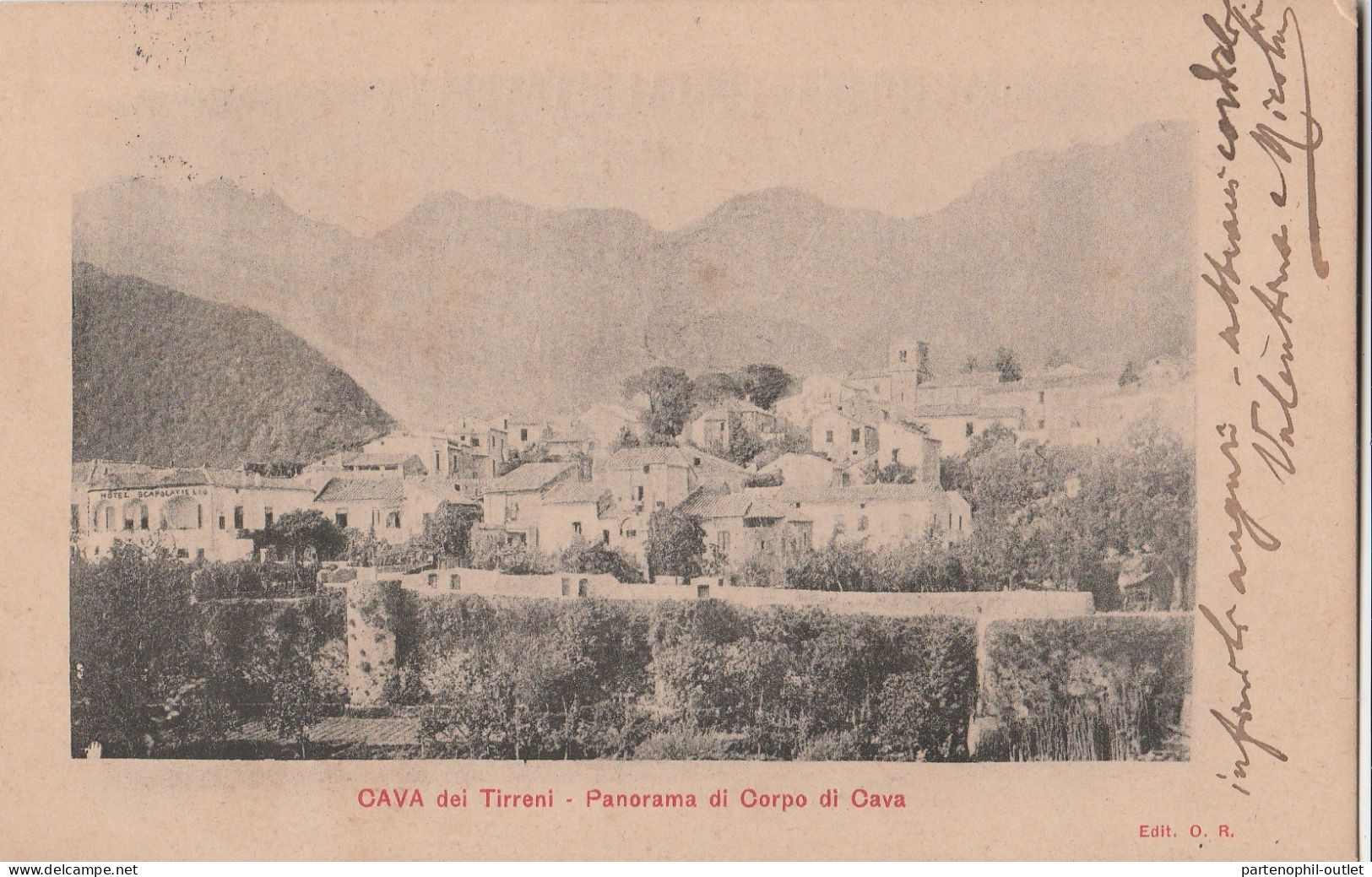 Cartolina  - Postcard /  Viaggiata - Sent  /  Cava Dei Tirreni - Panorama. - Cava De' Tirreni