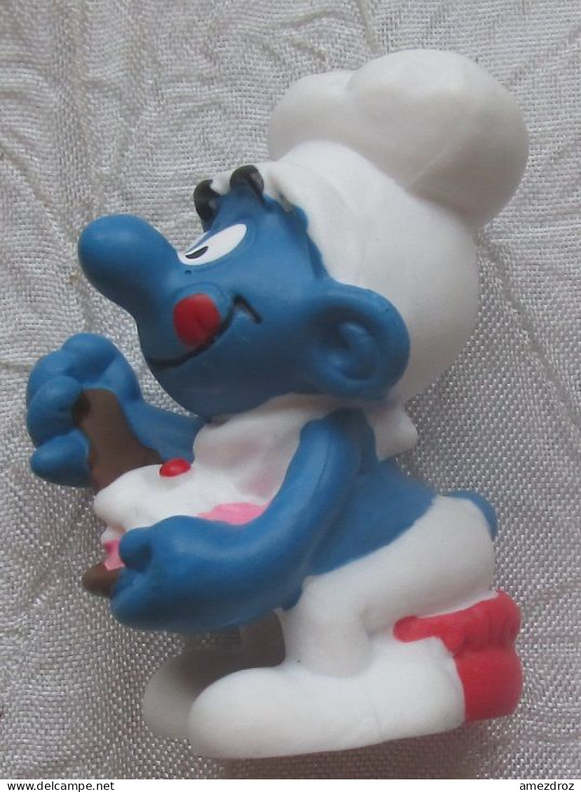 Schleich 1982 - Schtroumpf Gourmand - Smurfs