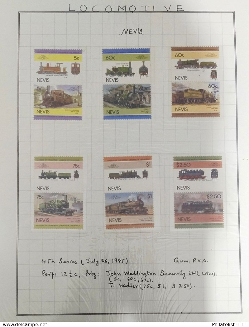 Locomotives &aRailway - Collections (en Albums)