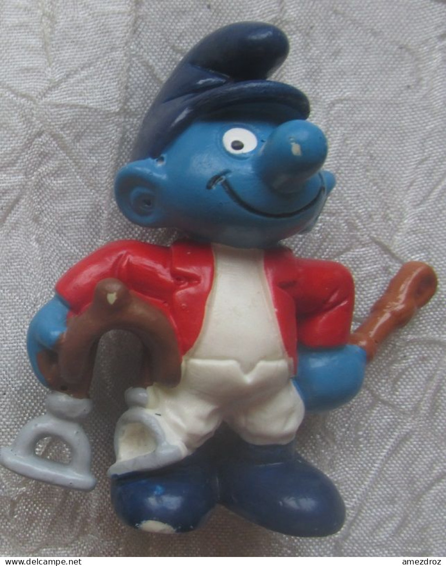 Schleich 1994 - Schtroumpf Cavalier - Smurfs