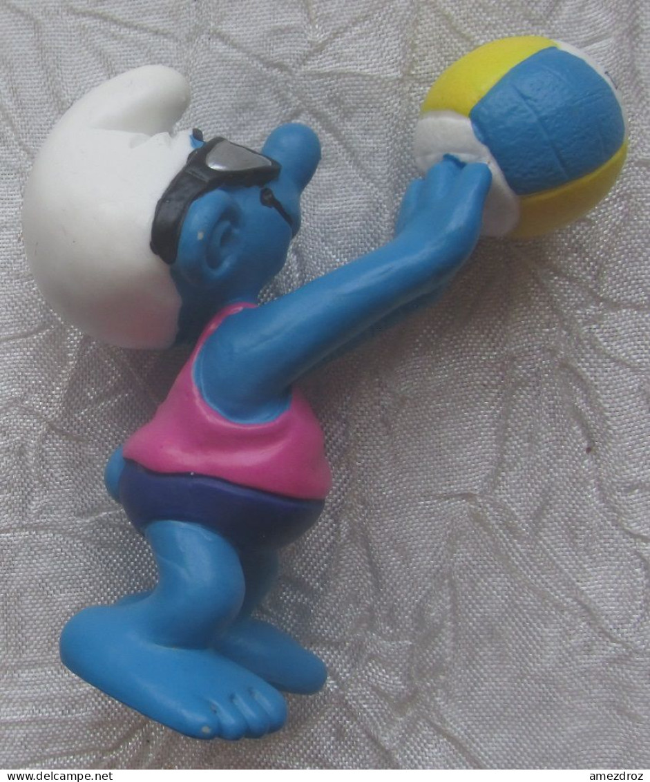 Schleich 2000 - Schtroumpf Beach Wolley Ball - Smurfs