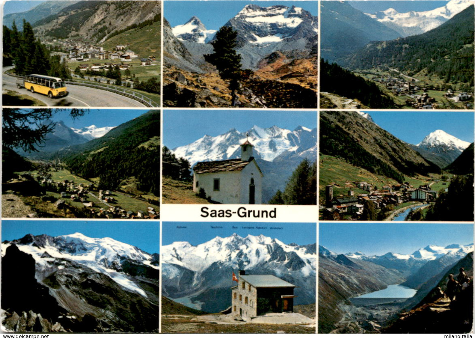 Saas-Grund - 9 Bilder (47968) * 23. 6. 1982 - Saas-Grund