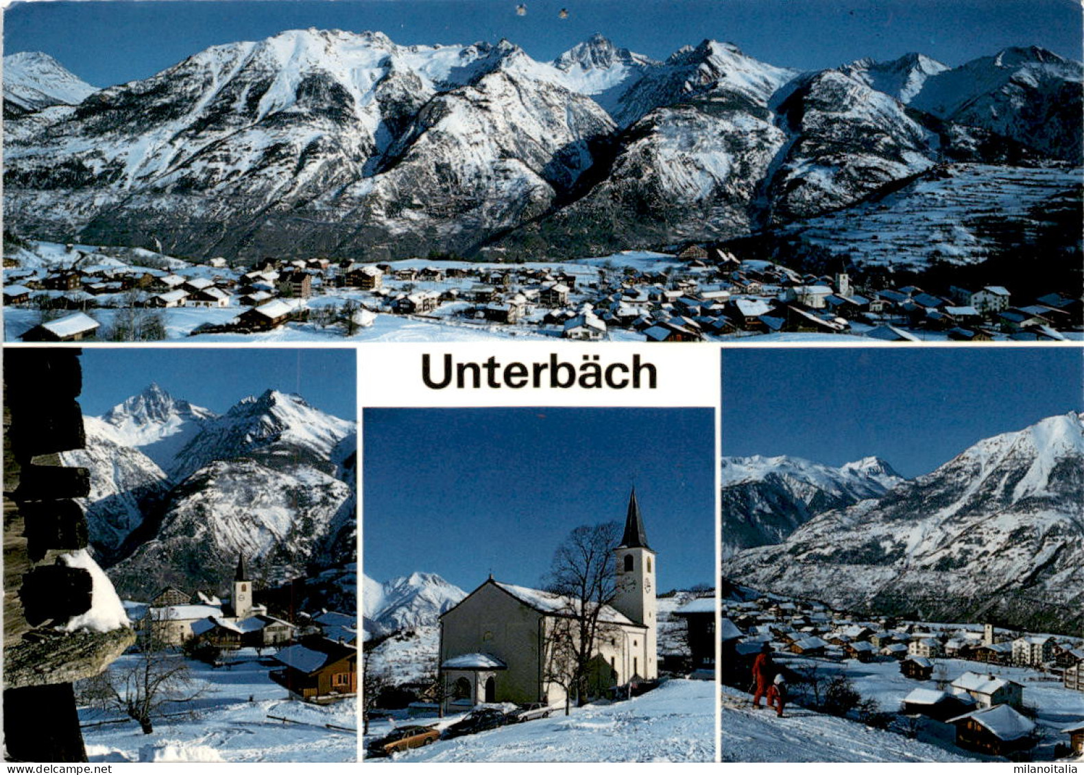 Unterbäch - 4 Bilder (46791) * 11. 4. 1988 - Unterbäch