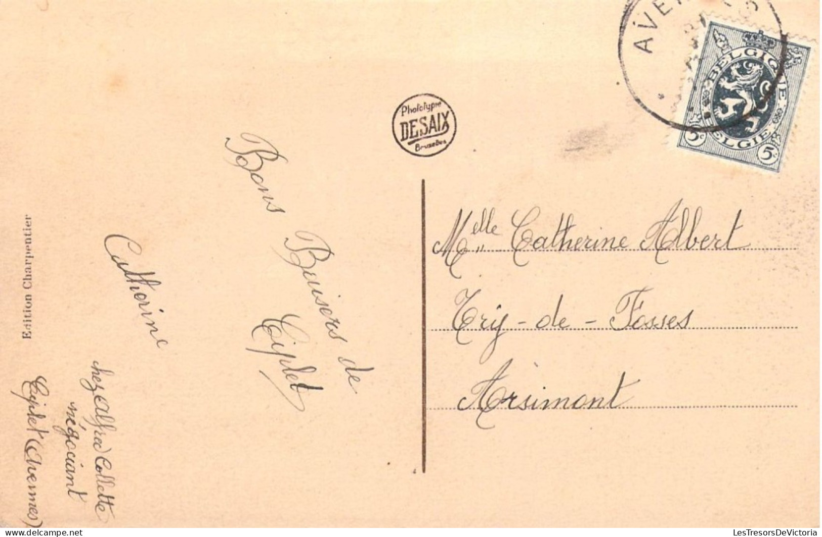 BELGIQUE - CIPLET - Extérieur De L'Eglise - E Desaix - Carte Postale Ancienne - Braives