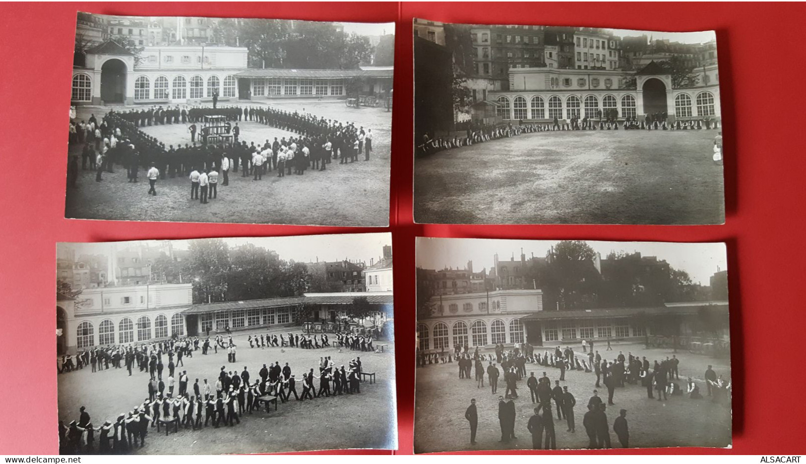 5 Cartes Photos , De L'école Polytechnique - Bildung, Schulen & Universitäten