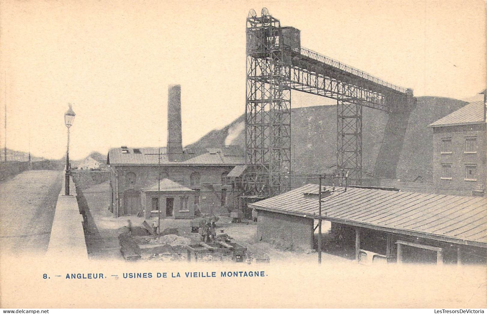 BELGIQUE - ANGLEUR - Usines De La Vieille Montagne - Carte Postale Ancienne - Autres & Non Classés