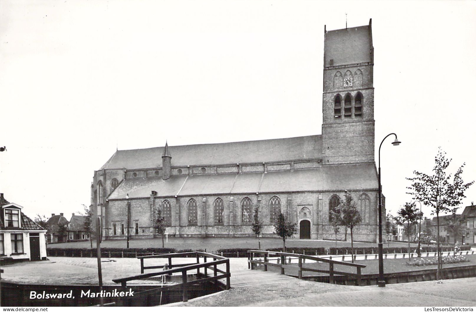 PAYS BAS - BOLSWARD - Martinikerk - Carte Postale Ancienne - Sonstige & Ohne Zuordnung