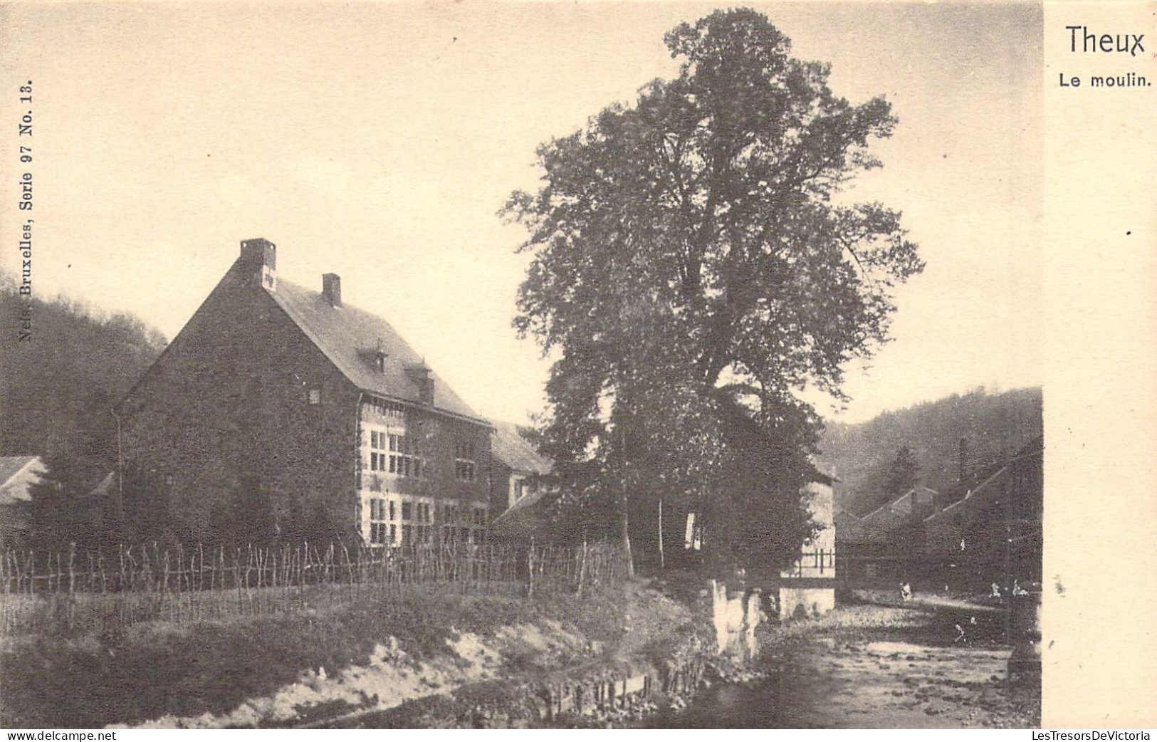 BELGIQUE - THEUX - Le Moulin - Nels Bruxelles - Carte Postale Ancienne - Theux